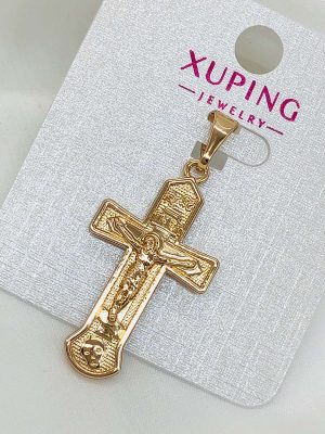 зображення_viber_2024-06-30_16-18-17-057 2352 ХРЕСТИК МЕДИЧНЕ ЗОЛОТО XUPING Ювелірна біжутерія