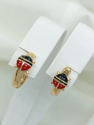С17441 СЕРЕЖКИ МЕДИЧНЕ ЗОЛОТО XUPING Ювелірна біжутерія