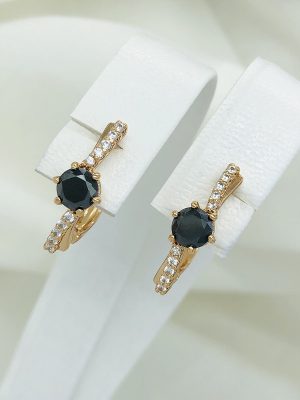 C17423 СЕРЕЖКИ МЕДИЧНЕ ЗОЛОТО XUPING Ювелірна біжутерія