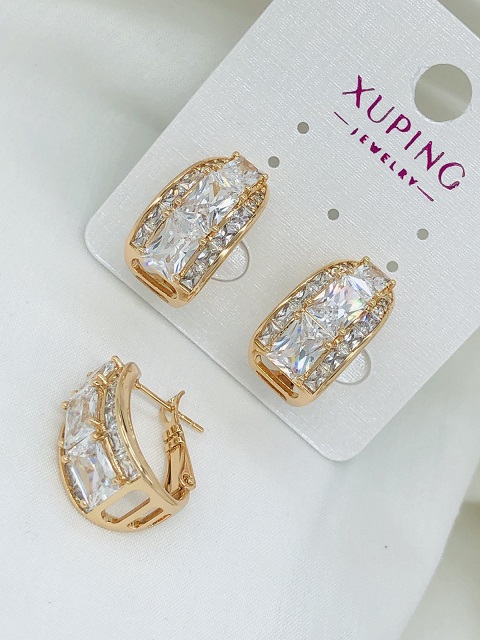 зображення_viber_2024-09-27_14-37-23-887 D17827 СЕРЕЖКИ МЕДИЧНЕ ЗОЛОТО XUPING Ювелірна біжутерія