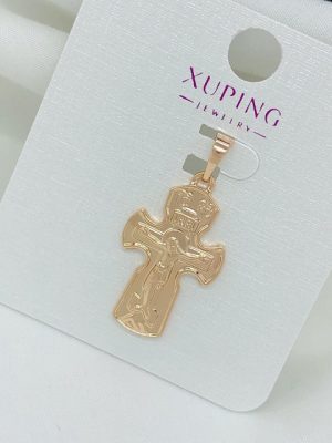 2353 ХРЕСТИК МЕДИЧНЕ ЗОЛОТО XUPING Ювелірна біжутерія