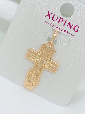 2379 ХРЕСТИК МЕДИЧНЕ ЗОЛОТО XUPING Ювелірна біжутерія
