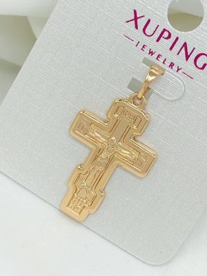 2397 ХРЕСТИК МЕДИЧНЕ ЗОЛОТО XUPING Ювелірна біжутерія