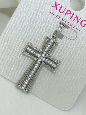 1230 ХРЕСТИК МЕДИЧНЕ СРІБЛО XUPING Ювелірна біжутерія
