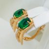 W18395 СЕРЕЖКИ МЕДИЧНЕ ЗОЛОТО XUPING Ювелірна біжутерія