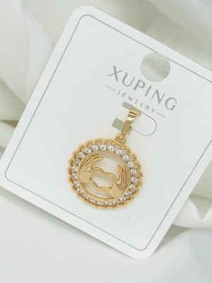 2998 КУЛОНЧИК МЕДИЧНЕ ЗОЛОТО XUPING Ювелірна біжутерія