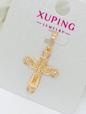 2415 ХРЕСТИК МЕДИЧНЕ ЗОЛОТО XUPING Ювелірна біжутерія