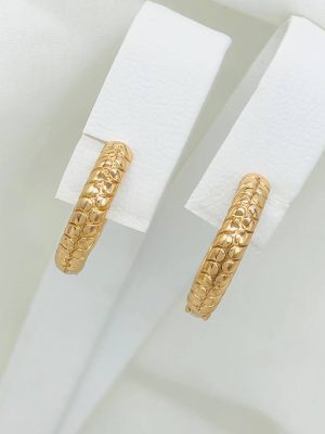 N18488 СЕРЕЖКИ ''КОЛА" МЕДИЧНЕ ЗОЛОТО XUPING Ювелірна біжутерія Позолота 18K
