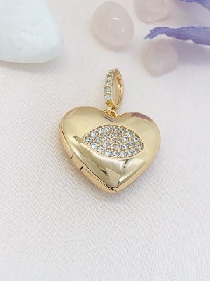 3031 КУЛОНЧИК “СЕРДЕЧКО” МЕДИЧНЕ ЗОЛОТО XUPING Ювелірна біжутерія