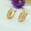 H19755 Сережки Медичне золото XUPING