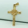 2493 Хрестик. Ювелірна біжутерія XUPING