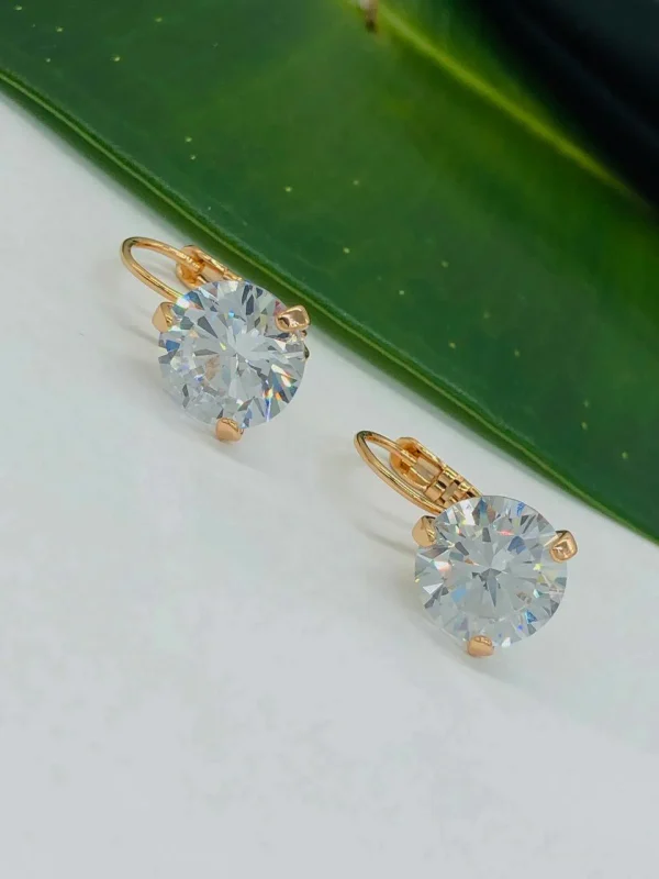 Сережки . Xuping з медичного золота позолота 18к  S18080