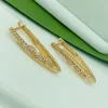 Сережки . Xuping з медичного золота позолота 18к E19905