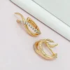 Сережки . Xuping з медичного золота позолота 18к B19919