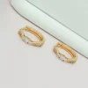 Сережки . Xuping з медичного золота позолота 18к B20016