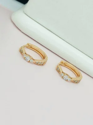 Сережки . Xuping з медичного золота позолота 18к B20016