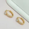 Сережки . Xuping з медичного золота позолота 18к B20017