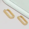 Сережки . Xuping з медичного золота позолота 18к B19903