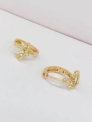 Сережки. Xuping з медичного золота позолота 18к E20085