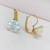 Сережки. Xuping з медичного золота позолота 18к E20094