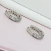 Сережки медичне срібло Ювелірна біжутерія 51920