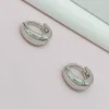 Сережки медичне срібло Ювелірна біжутерія 51901