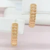 Сережки Xuping з медичного золота позолота 18к R20053