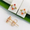 Сережки цвяшки Xuping з медичного золота позолота 18к V20156