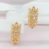 Сережки Xuping з медичного золота позолота 18к R20058