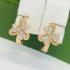Сережки Xuping з медичного золота позолота 18к W20396