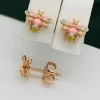 Сережки, Xuping з медичного золота позолота 18к D20571