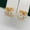 Сережки, Xuping з медичного золота позолота 18к D20569