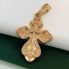 2537 Хрестик. Ювелірна біжутерія XUPING