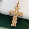 2535 Хрестик. Ювелірна біжутерія XUPING