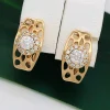 Сережки, Xuping з медичного золота позолота 18к i20462