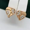 Сережки, Xuping з медичного золота позолота 18к D20577