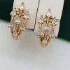 Сережки, Xuping з медичного золота позолота 18к D20559