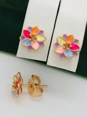 Сережки, Xuping з медичного золота позолота 18к N20885