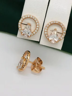Сережки, Xuping з медичного золота позолота 18к N20879