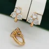 Сережки, Xuping з медичного золота позолота 18к A20866