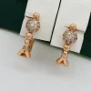 Сережки, Xuping з медичного золота позолота 18к A20859