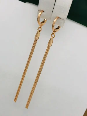 Сережки, Xuping з медичного золота позолота 18к N20875