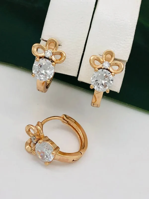 Сережки, Xuping з медичного золота позолота 18к F20903