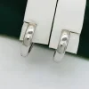 Сережки медичне срібло Ювелірна біжутерія SR52186