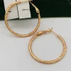 Сережки, Xuping з медичного золота позолота 18к J20972