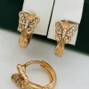 Сережки, Xuping з медичного золота позолота 18к W20942