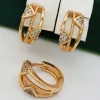 Сережки, Xuping з медичного золота позолота 18к W20950