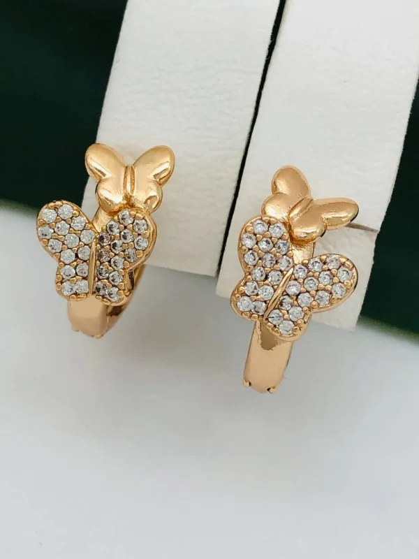Сережки, Xuping з медичного золота позолота 18к W20946