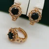Сережки, Xuping з медичного золота позолота 18к F20963