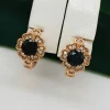 Сережки, Xuping з медичного золота позолота 18к F20963